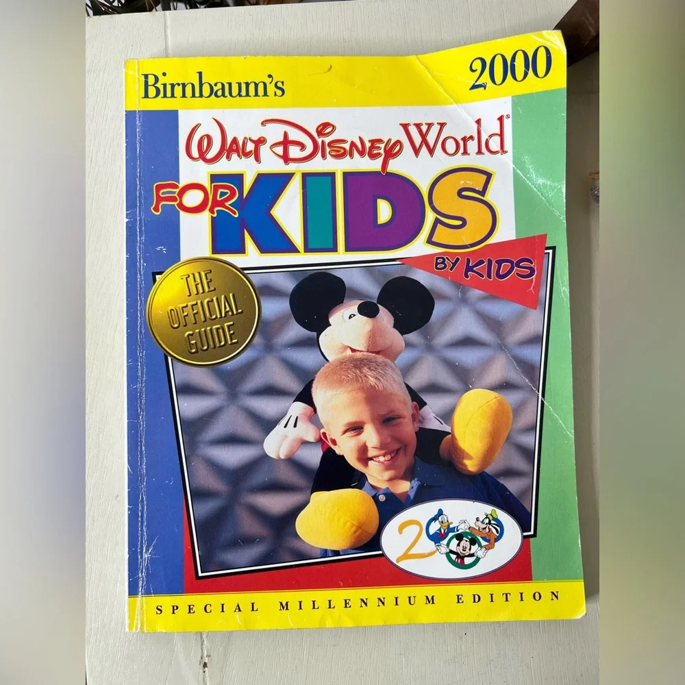 Vintage Birnbaum's Walt Disney World for Kids, 2000